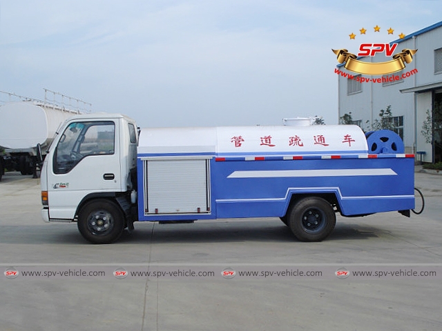 3,000 Litres High pressure jetting truck-ISUZU-S 3,000 Litres High pressure jetting truck-ISUZU-S